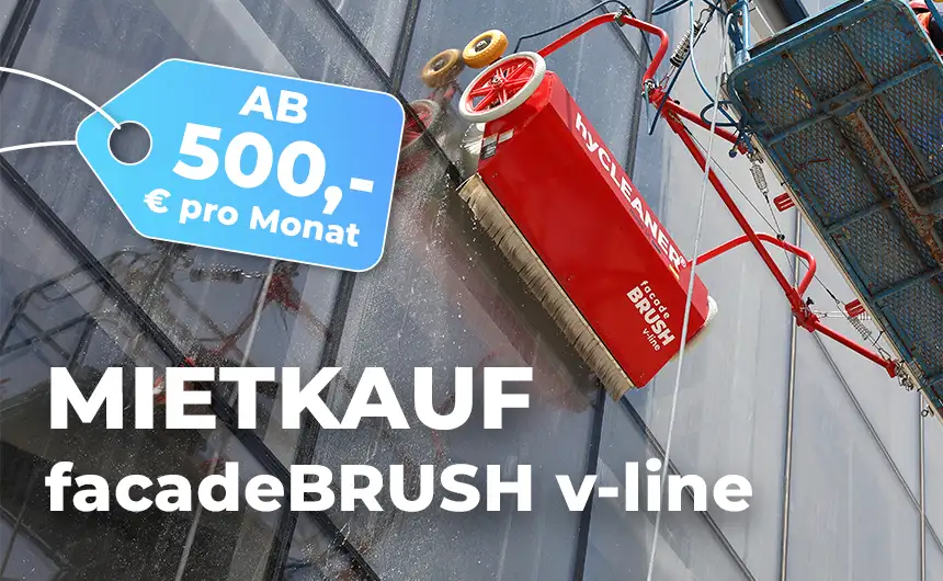 Preisschild Mietkauf facadeBRUSH v-line