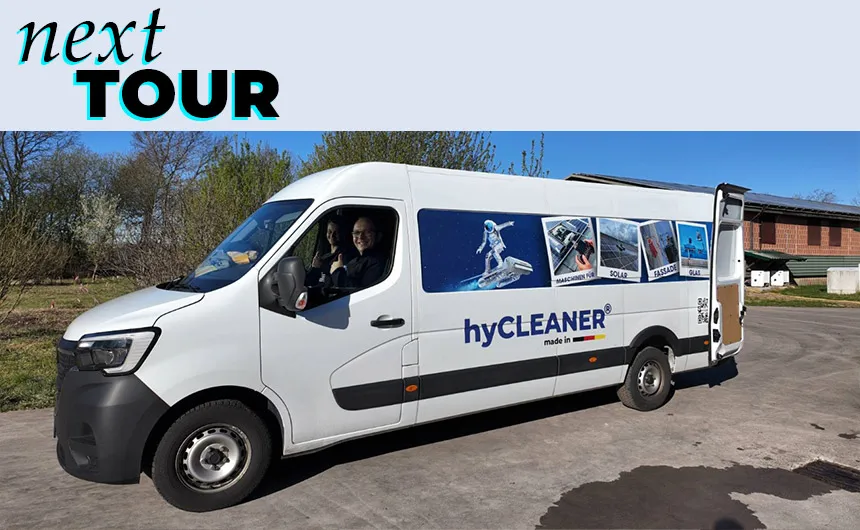 Ein hyCleaner-Van